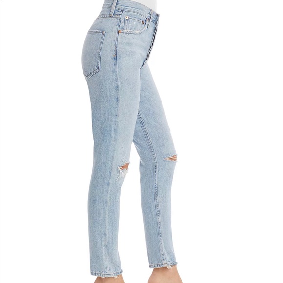 AGOLDE Jamie High Rise Classic Jeans in Shakedown - Picture 3 of 8